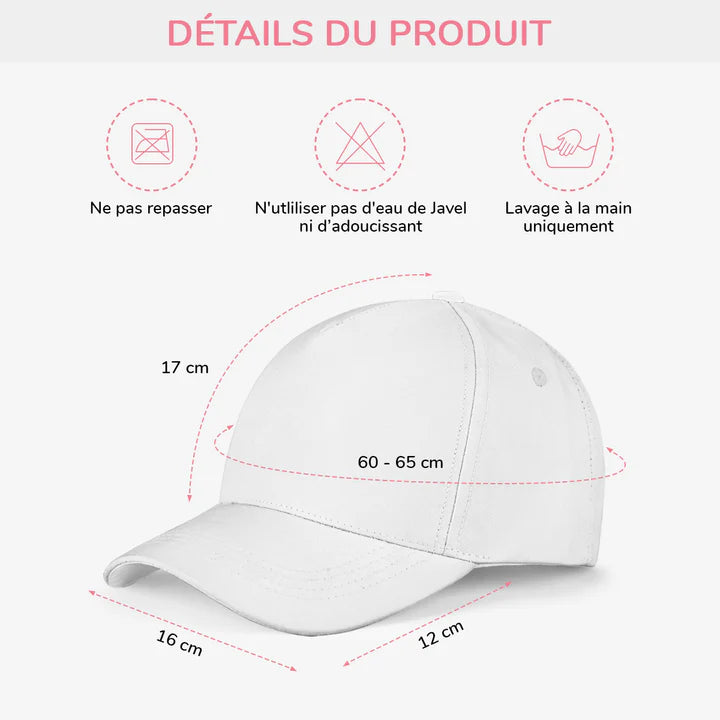 Casquette Prestige™ – Le détail chic qui complète votre style