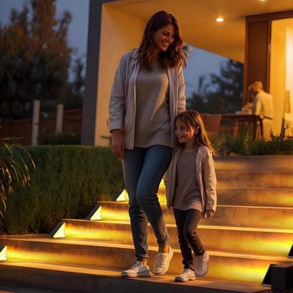 SolarStep™ – Lampes Solaires d'Escalier Intelligentes