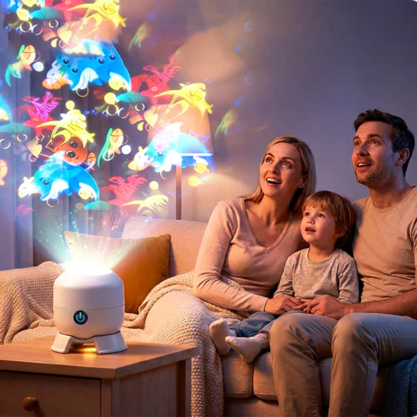 AquaDream™ – Le Projecteur Océan Rotatif