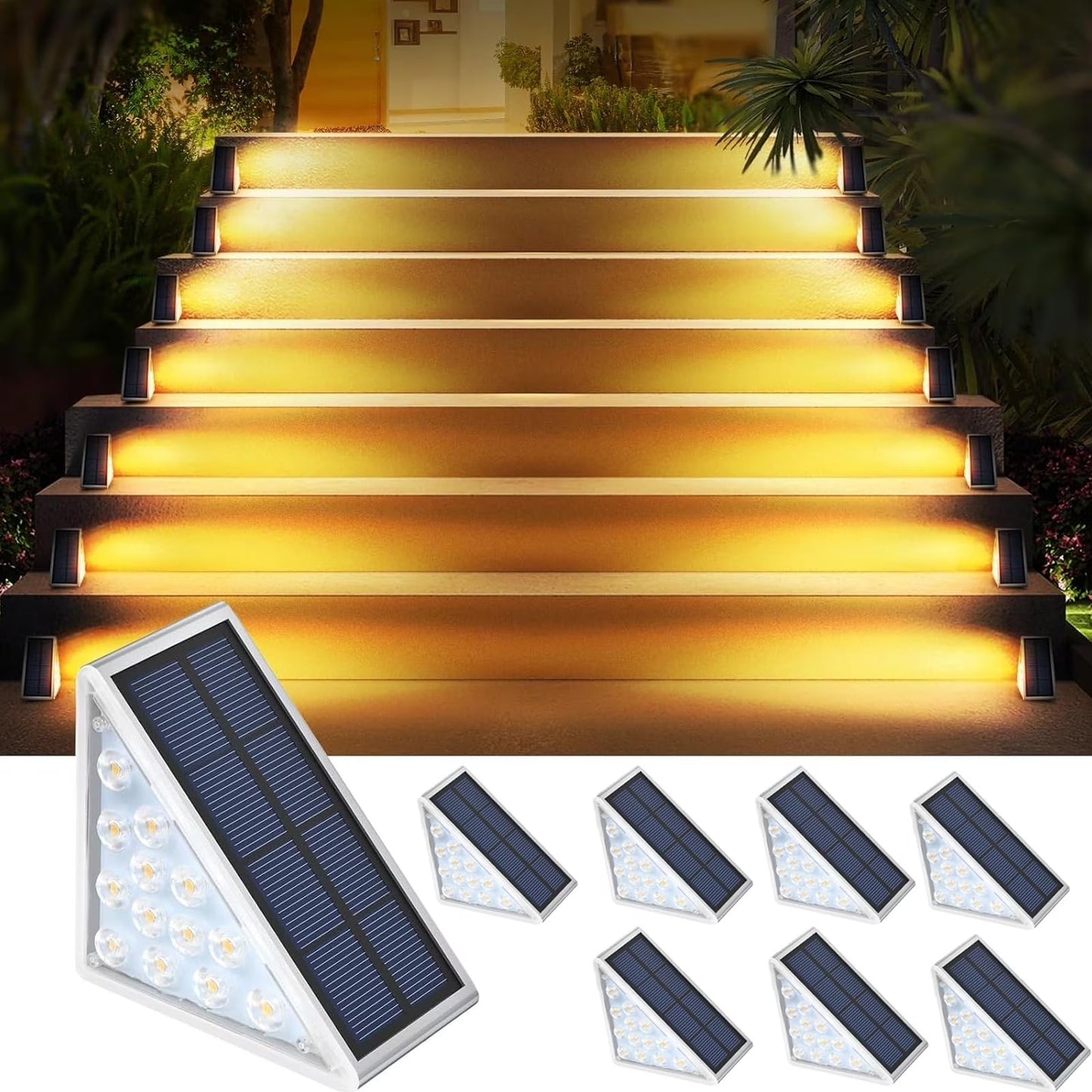SolarStep™ – Lampes Solaires d'Escalier Intelligentes