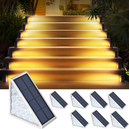 SolarStep™ – Lampes Solaires d'Escalier Intelligentes